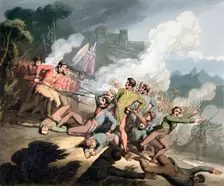 Battle of Busaco, Portugal, 27th September 1810 (1819). Creator: Thales Fielding