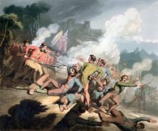 Battle of Busaco, Portugal, 27th September 1810 (1819). Creator: Thales Fielding