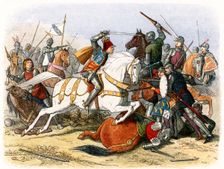 Battle of Bosworth Field, 22 August 1485 (1864). Artist: James William Edmund Doyle