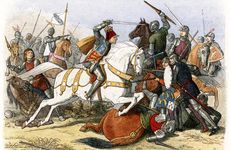 Battle of Bosworth Field, 22 August 1485 (1864).  Artist: James William Edmund Doyle