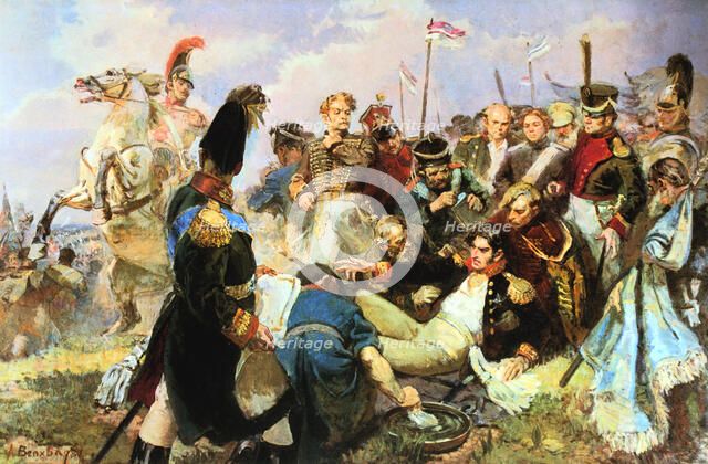 'Battle of Borodino', 7 September, 1812. Artist: Unknown