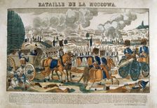 Battle of Borodino, Russia, 7 September 1812, (c1835). Artist: Francois Georgin