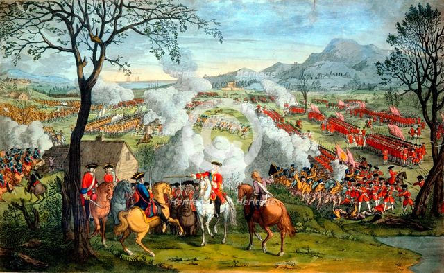 Battle of Culloden, 16 April 1746 (18th century). Artist: Unknown
