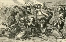 Battle of Cunaxa 1890. Creator: Unknown