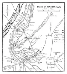 Battle of Candahar: Plan 1902