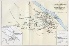Battle of Cawnpore, India, 6th December 1857, a battle of Indian rebellion of 1857, 1893.Artist: Guyoy & Wood
