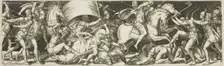 Battle of Cavaliers and Infantrymen, 1550/1572. Creator: Etienne Delaune