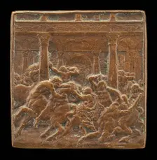 Battle of Centaurs and Lapiths. Creator: Cristoforo Foppa