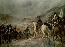 Battle of Chacabuco in 1817, oil