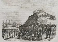 Battle of Collioure, (20-23 December 1793), 1851. Creator: Unknown
