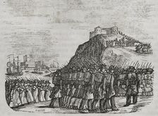 Battle of Collioure, (20-23 December 1793), 1851. Creator: Unknown