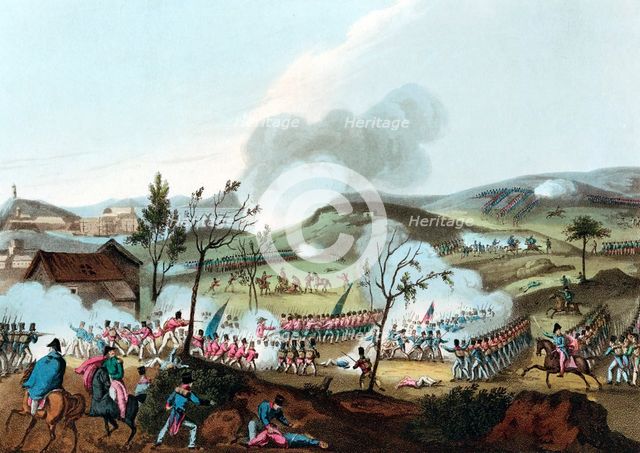 Battle of Corunna (La Coruna), Peninsular War, Spain 16 January 1809 (1815). Artist: Unknown