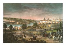 Battle of Dresden, 26 August 1813, (c1850). Artists: François-Louis Couché, Edme Bovinet