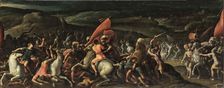 Battle of Furius Camillus against the Gauls, after 1613. Creator: Celio; Gaspare (1571-1640)