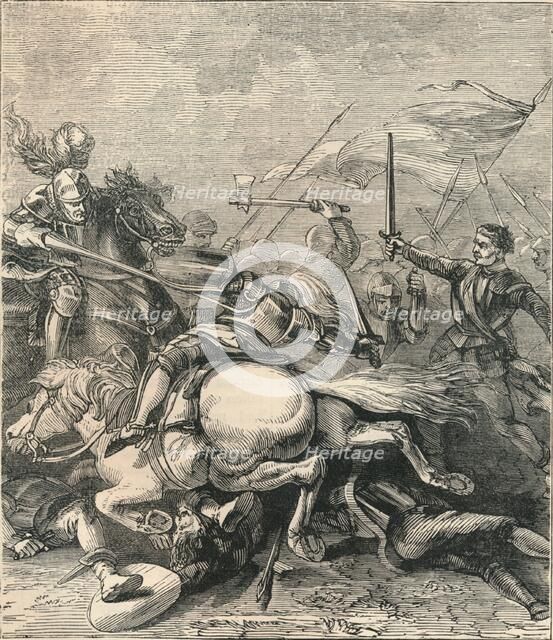 Battle of Flodden, (1513), c1910. Artist: Unknown