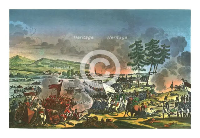 Battle of Friedland, 14 June 1807, (c1850). Artist: Francois Pigeot.