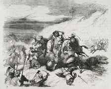 Battle of Guadalete, July 19-26, 711, (1852). Creator: Unknown
