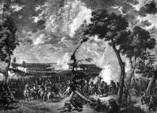 Battle of Hanau, Germany, 30th-31st October 1813 (1882-1884). Creator: Unknown