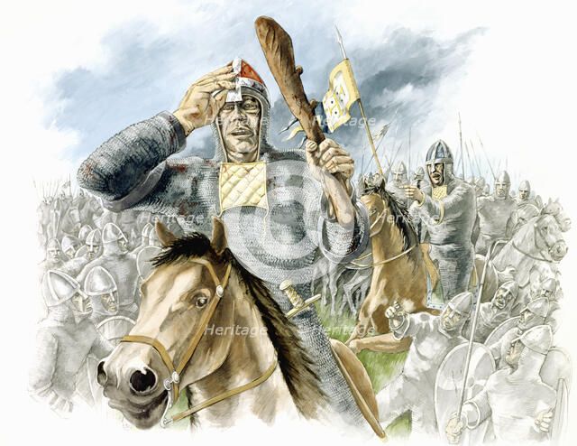 Battle of Hastings, 1066, (c1990-2010). Artist: Peter Dunn.