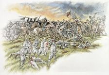 Battle of Hastings, 1066 (c1990-2010). Artist: Peter Dunn
