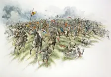 Battle of Hastings, 1066 (c1990-2010). Artist: Peter Dunn