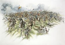 Battle of Hastings, 1066 (c1990-2010). Artist: Peter Dunn