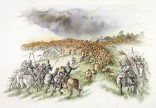 Battle of Hastings, 1066 (c1990-2010). Artist: Peter Dunn