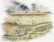 Battle of Hastings, 1066 (c1990-2010). Artist: Peter Dunn