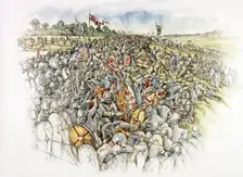 Battle of Hastings, 1066 (c1990-2010). Artist: Peter Dunn