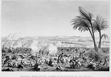 Battle of Heliopolis, Egypt, 20 March 1800. Creator: Anon