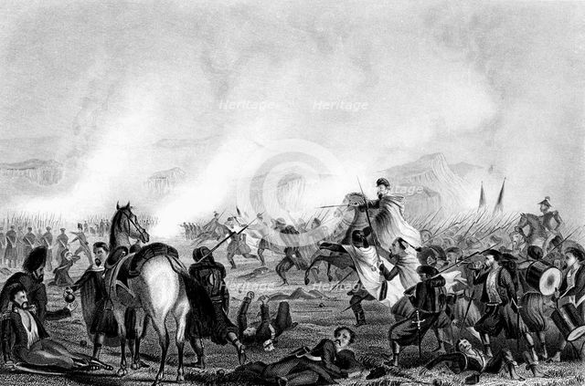 Battle of Inkerman, Crimean War, 5 November 1854 (c1856). Artist: Unknown