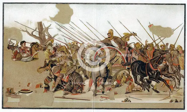 Battle of Issus, 333 BC, (1st century AD). Artist: Unknown