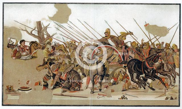 Battle of Issus, 333 BC, (1st century AD). Artist: Unknown
