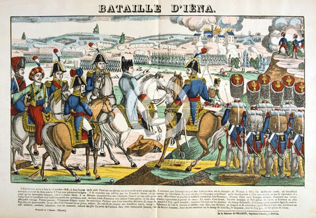 'Battle of Jena', 14 October, 1806, (c1835). Artist: Unknown