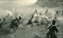 Battle of Kandahar - "The 92nd Are To Take The Guns" (1901). Creator: Unknown