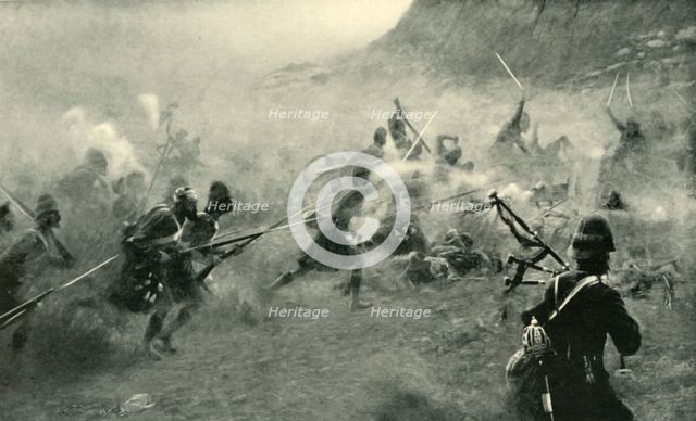 'Battle of Kandahar - "The 92nd Are To Take The Guns"', (1901).  Creator: Unknown.