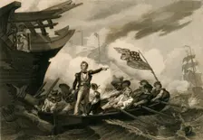 Battle of Lake Erie (1878). Creator: Unknown