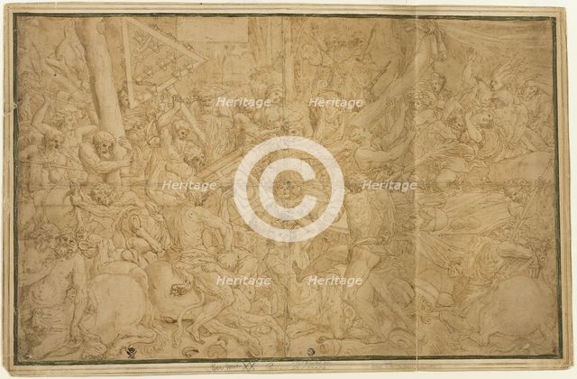 Battle of Lapiths and Centaurs, n.d. Creator: Unknown.