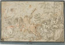 Battle of Lapiths and Centaurs, n.d. Creator: Unknown