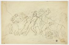 Battle of Lapiths and Centaurs, n.d. Creator: Joshua Cristall