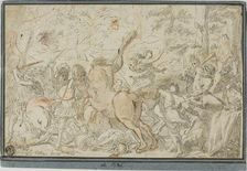 Battle of Lapiths and Centaurs, n.d. Creator: Unknown