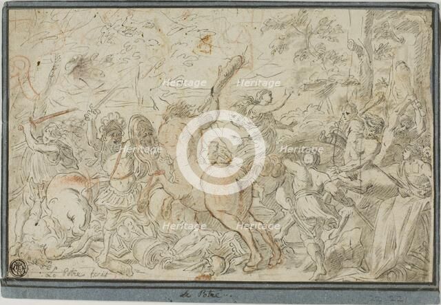 Battle of Lapiths and Centaurs, n.d. Creator: Unknown.