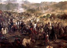 Battle of Las Navas de Tolosa (1212), 19th century. Creator: Van Halen, Francisco de Paula (1820 -1872)