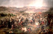 Battle of Las Navas de Tolosa (1212), oil Painting, 19th century