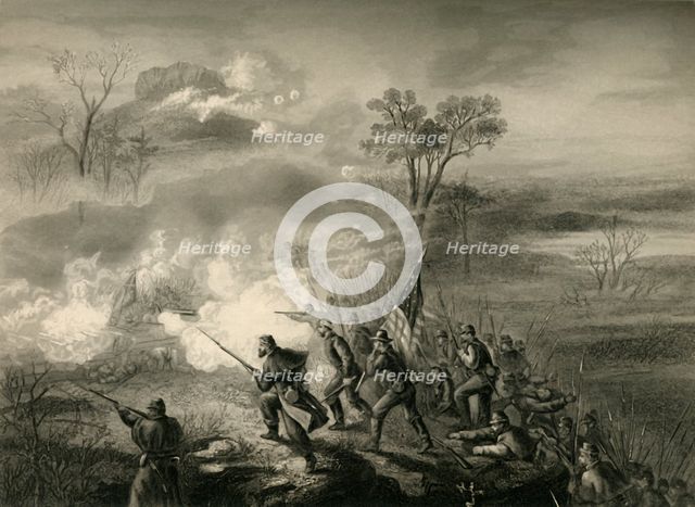 'Battle of Lookout Mountain', (1878). Creator: Unknown.