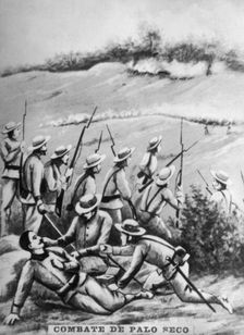 Battle of Palo Seco, (1873), 1920s. Creator: Unknown