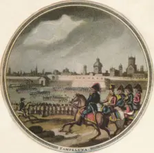 Battle of Pampeluna 1815, (1910). Artist: Edward Orme