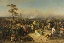 Battle of Poltava, 1862. Creator: Alexander von Kotzebue