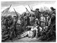 Battle of Ravenna. Victory of the French army over the army of the Holy League formed by the Papa…