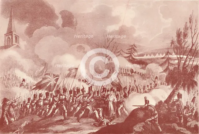 'Battle of St. Jean De Luz, December 10, 1813', c1815 (1909). Artist: Thomas Sutherland.